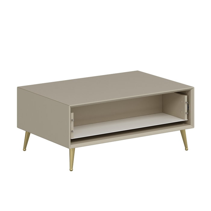 Hanah Home Mesa de centro Luxe en color Arenisca